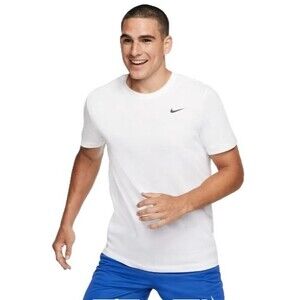 Nike Dri-FIT Training T-Shirt White Size Medium – Pre-Owned